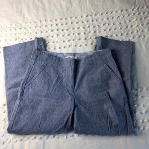 VV blue Linen pants